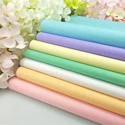 10 Pieces 50*66 Cm Tissue Paper DIY Handmade Craft Paper Flowers Gift Packing Wedding Festive Party Home Decoration Supplies