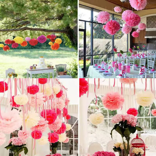10 Pieces 50*66 Cm Tissue Paper DIY Handmade Craft Paper Flowers Gift Packing Wedding Festive Party Home Decoration Supplies